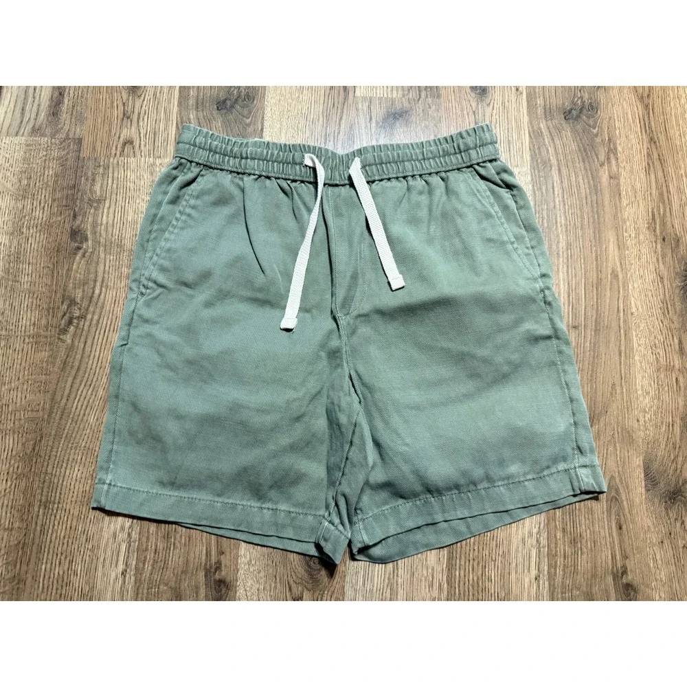 Goodfellow & Co Shorts Mens Size Extra Small Green Shorts Pull-On Drawstring